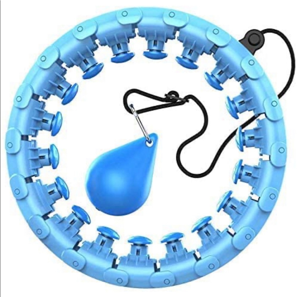 Adjustable weighted Hoola / hula hoop